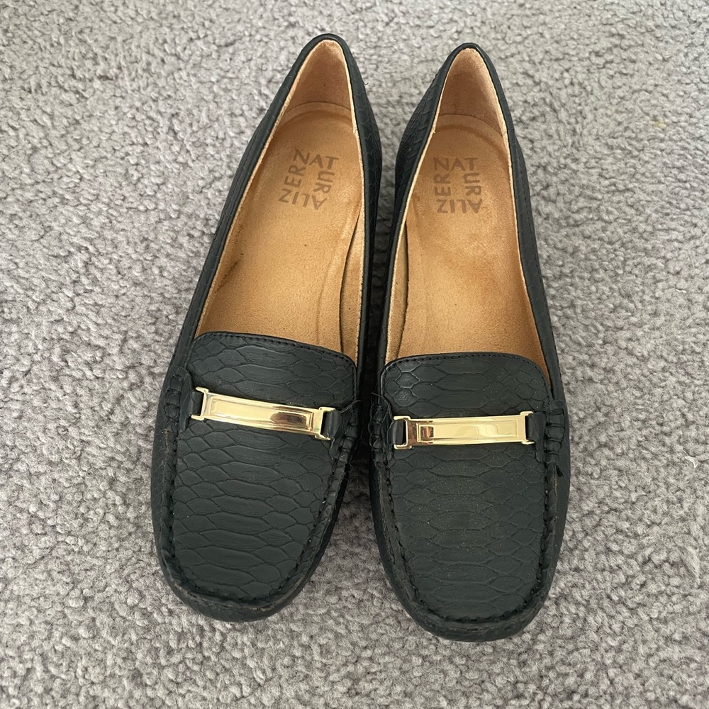 Naturalizer black Gadget loafer